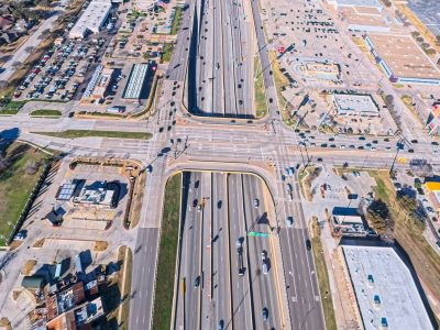 I-820 at Rufe Snow Dr. looking west
