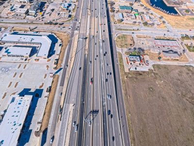 I-820 at Beach St. looking west