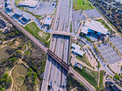 I-820 at Iron Horse Blvd. looking east