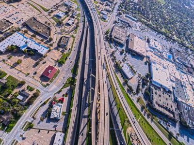SH 121/183 at Bedford Euless Rd. looking east