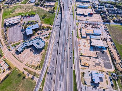 SH 183 between Westpark Way and Industrial Blvd. (FM 157) looking east