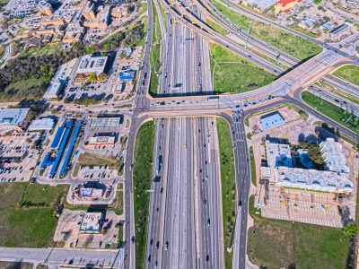 SH 183 at Westpark Way looking west