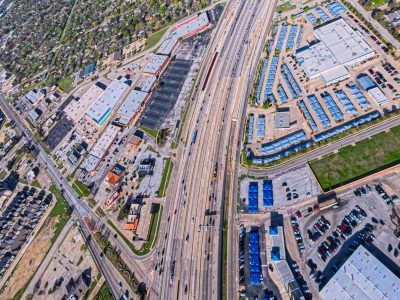 I-820 just west of Texas Blvd. 26 looking west