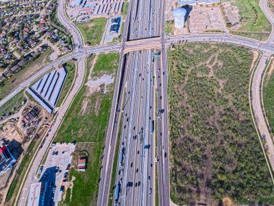 I-820 at Haltom Rd. looking west