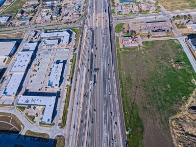 I-820 at Beach St. looking west