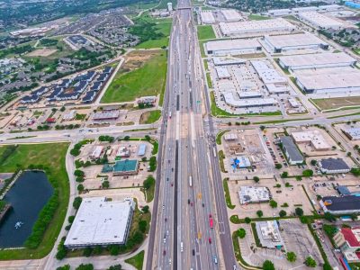 I-820 at Beach St. looking east