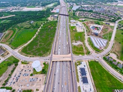 I-820 at Haltom Rd. looking east