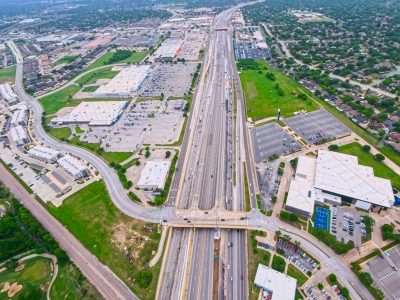 I-820 at Iron Horse Blvd. looking east