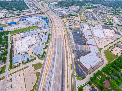 I-820 between Holiday Ln. and Texas Blvd. 26 looking east