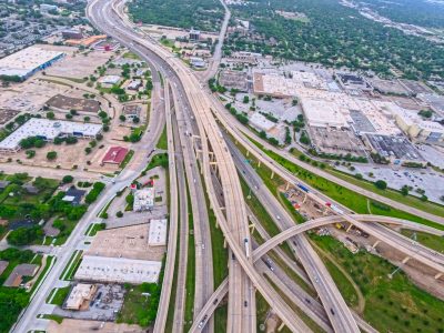 SH 121/183 at Bedford Euless Rd. looking east