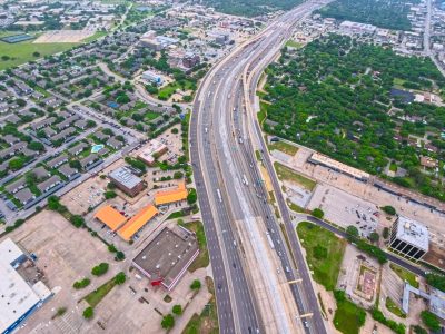 SH 121/183 just east of Bedford Euless Rd. looking east