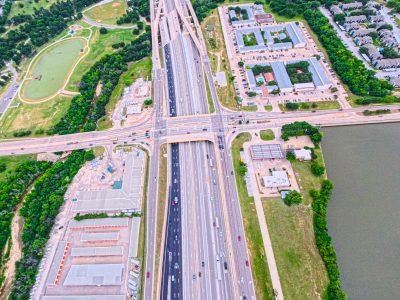 I-820 at Denton Hwy. 377 looking east