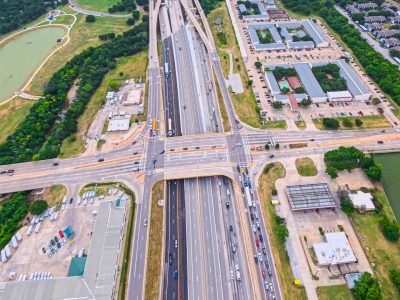 I-820 at Denton Hwy. 377 looking east